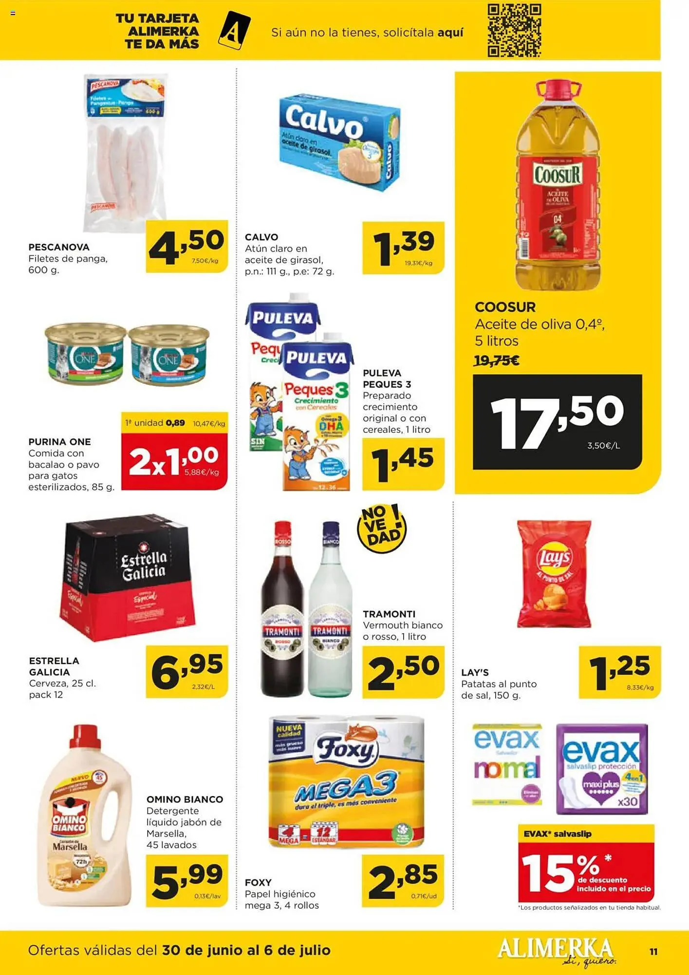 Catálogo de Folleto Alimerka 30 de junio al 6 de julio 2025 - Página 11