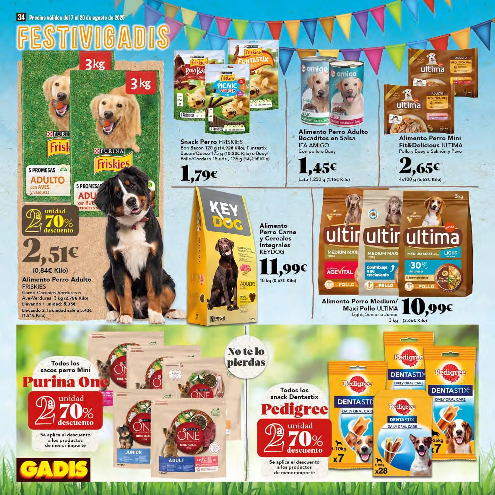 Catálogo de Folleto Gadis 7 de agosto al 21 de agosto 2025 - Página 34