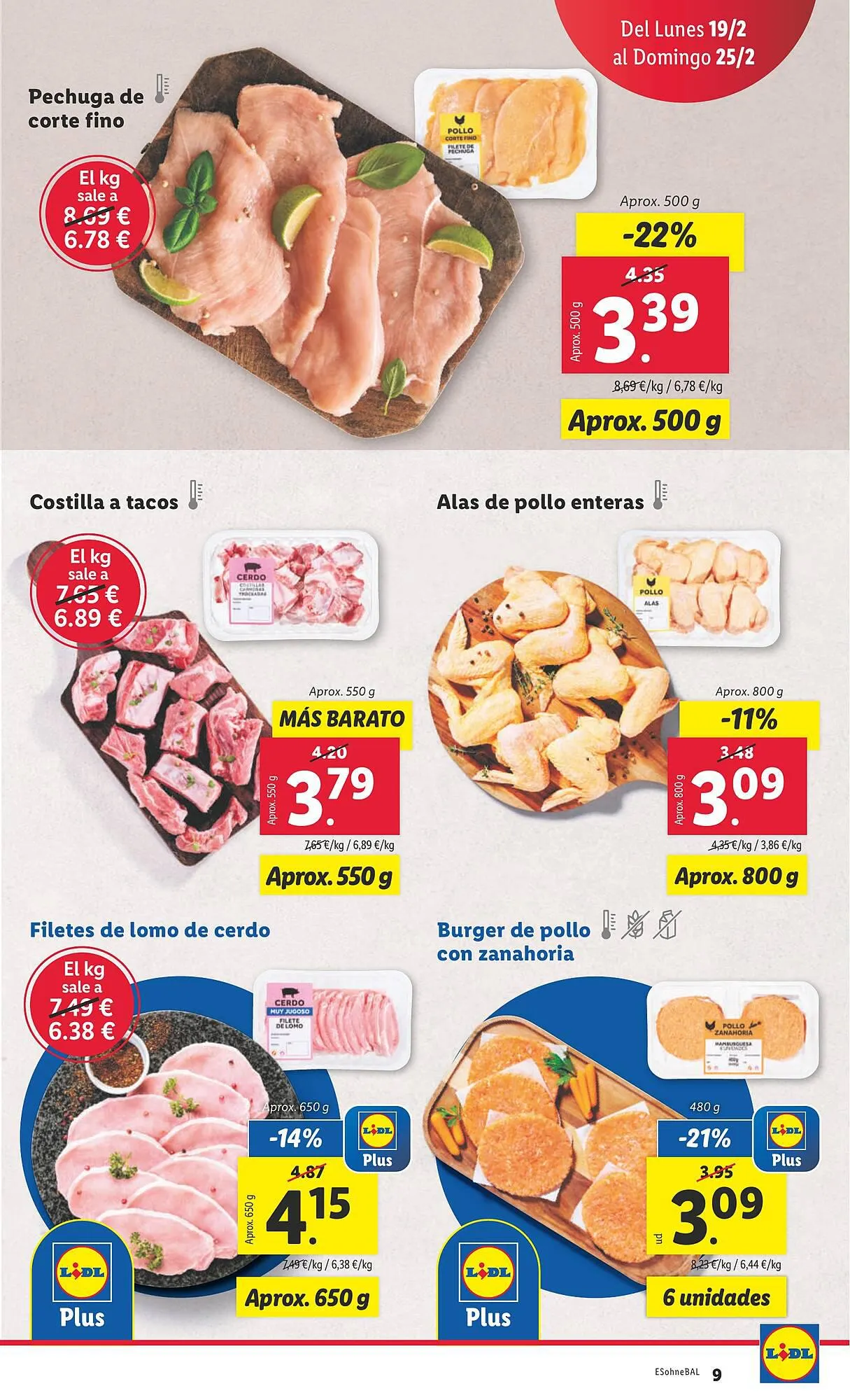 Catálogo de Folleto Lidl 19 de febrero al 25 de febrero 2024 - Página 9