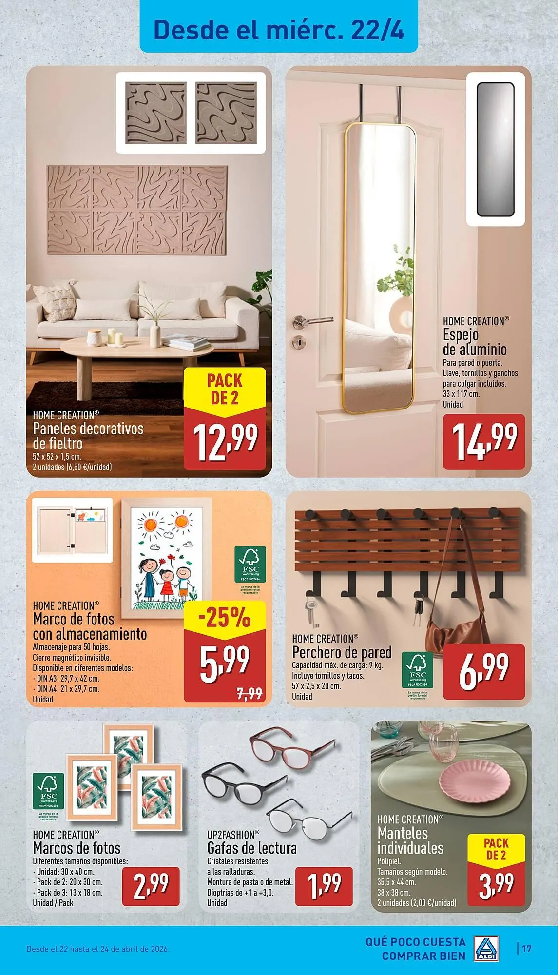 Catálogo de Folleto ALDI 20 de abril al 26 de abril 2026 - Página 17