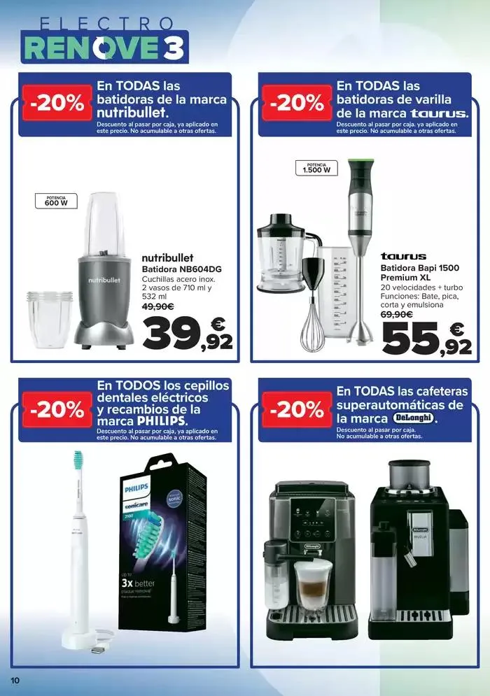 Catálogo de ELECTRO RENOVE 3 25 de marzo al 9 de abril 2025 - Página 10