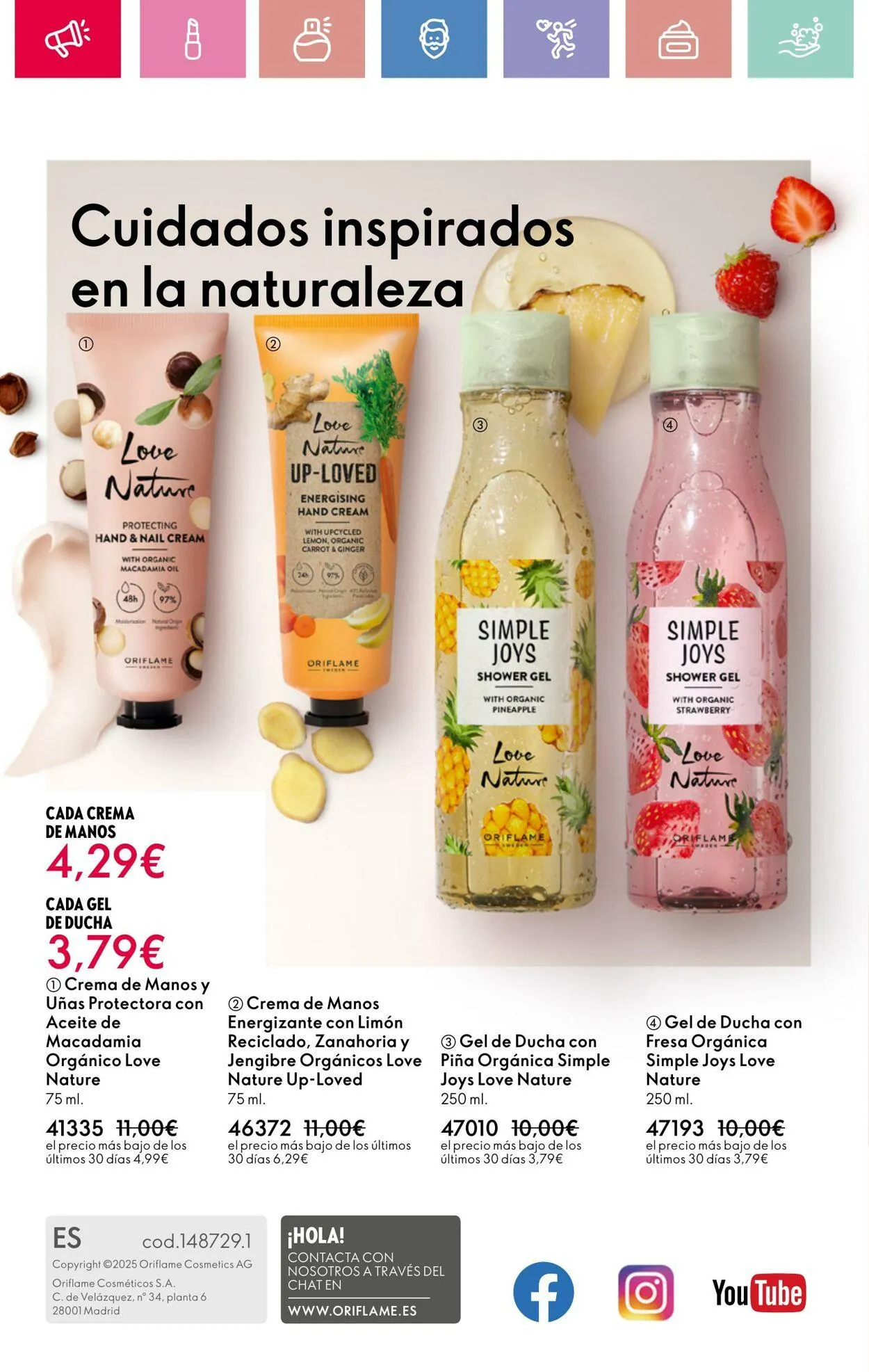 Catálogo de Oriflame Oferta actual 9 de marzo al 29 de marzo 2025 - Página 164