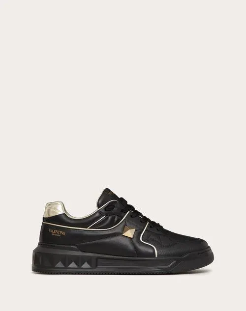 SNEAKERS BAJAS ONE STUD DE NAPA