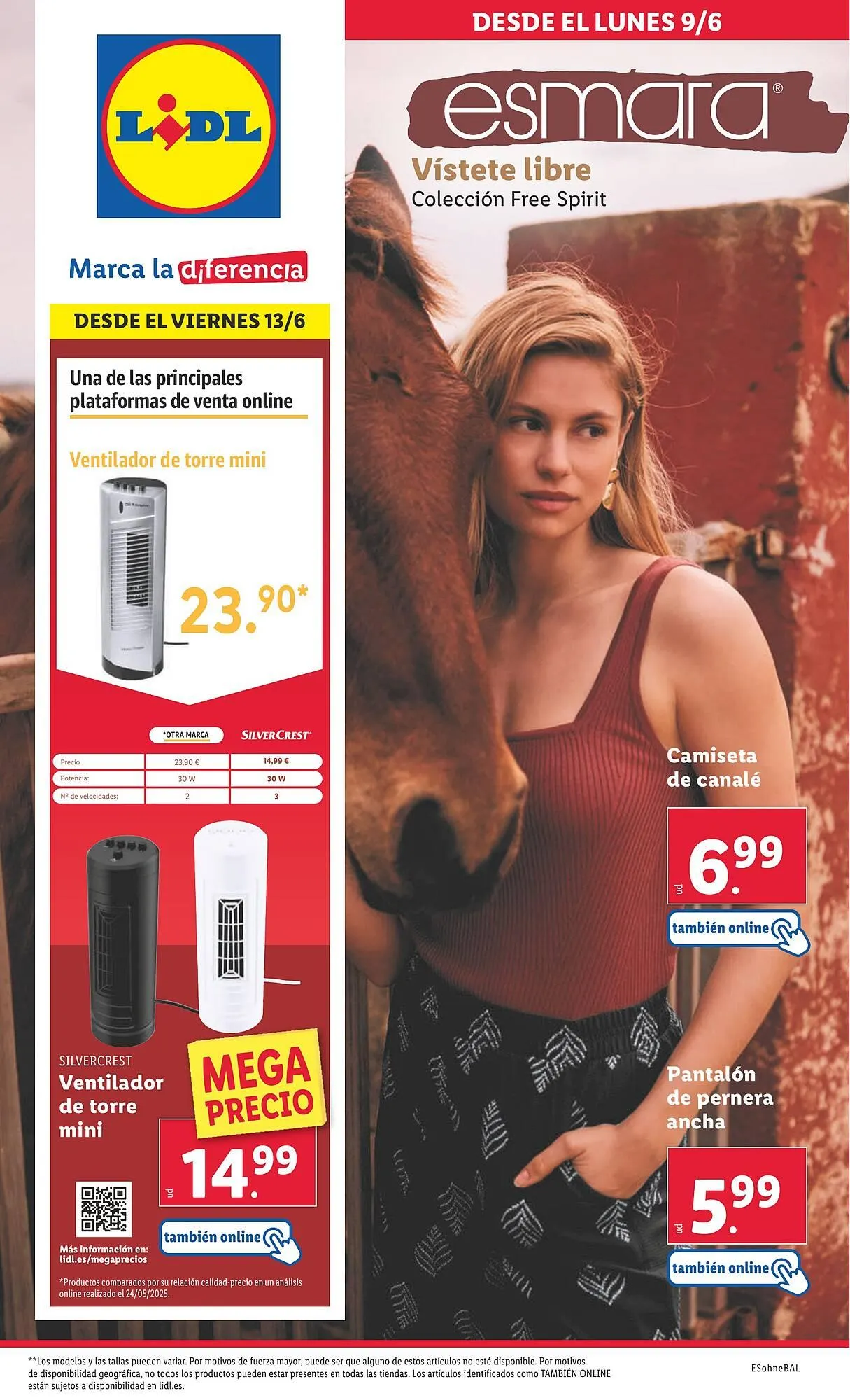 Catálogo de Folleto Lidl 9 de junio al 15 de junio 2025 - Página 1