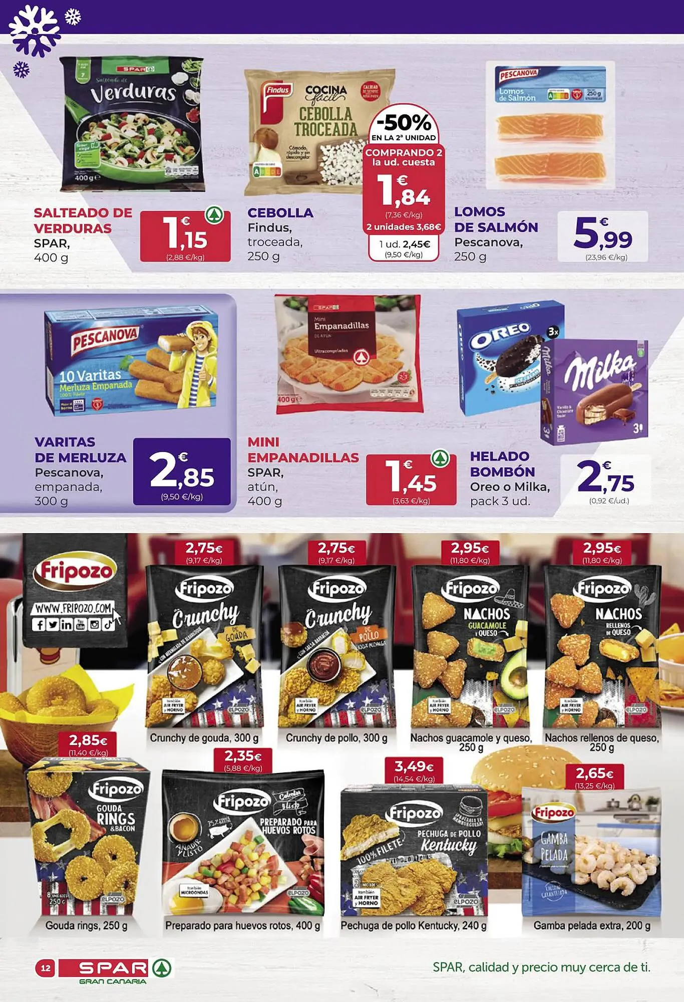 Catálogo de Folleto SPAR Gran Canaria 29 de septiembre al 12 de octubre 2023 - Página 12