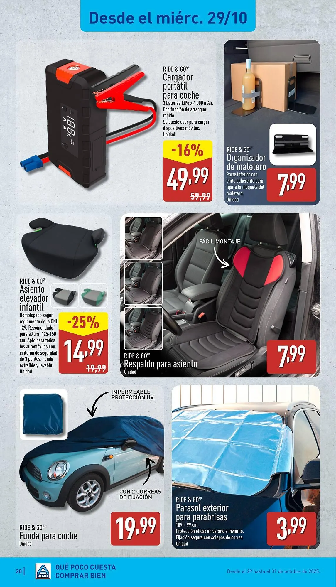 Catálogo de Folleto ALDI 27 de octubre al 2 de noviembre 2025 - Página 20