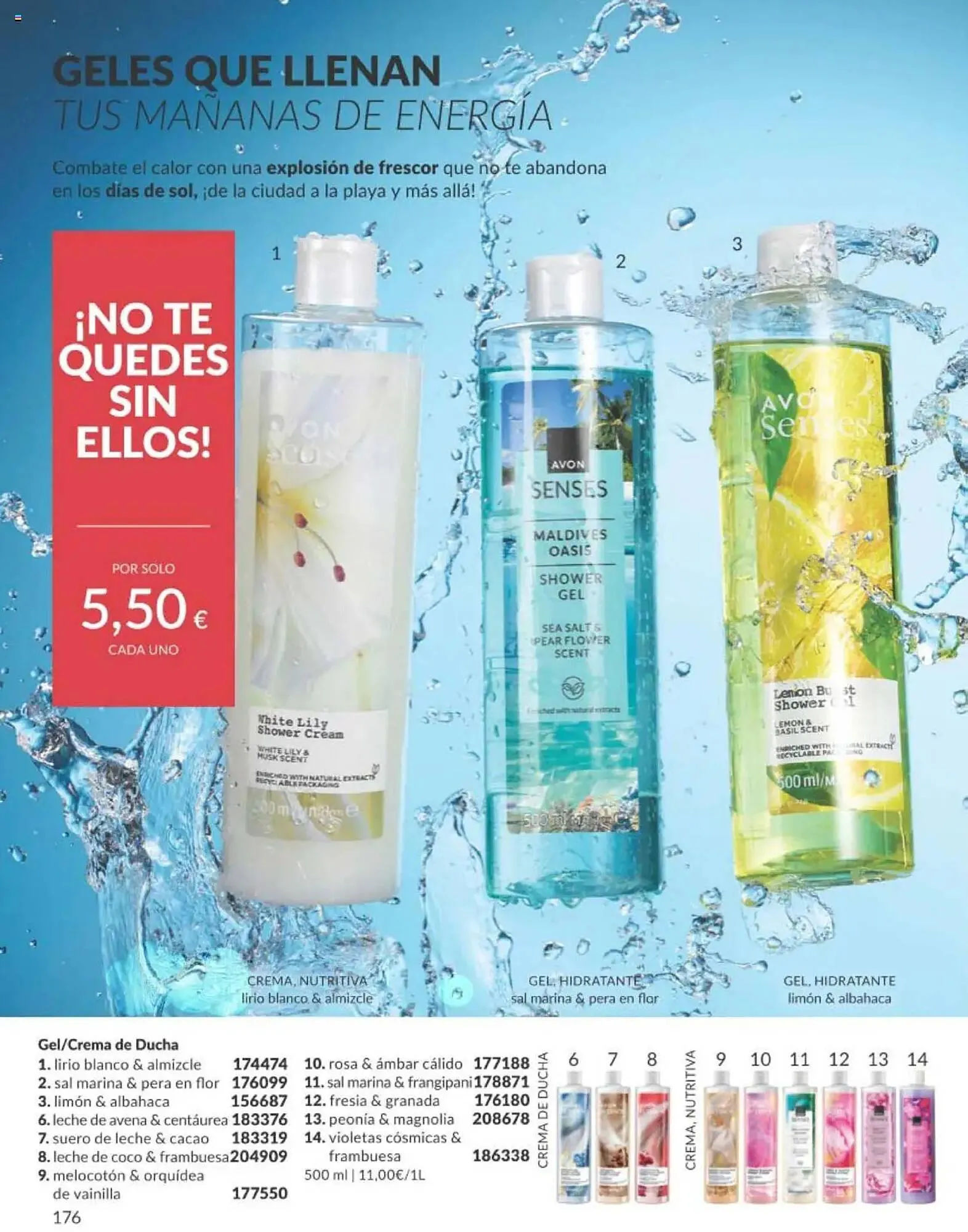 Catálogo de Folleto AVON 1 de agosto al 31 de agosto 2025 - Página 176