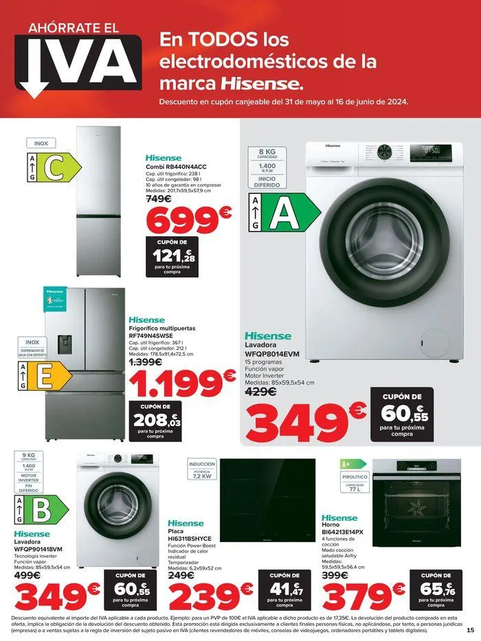 Catálogo de AHÓRRATE EL IVA 24 de mayo al 30 de mayo 2024 - Página 15