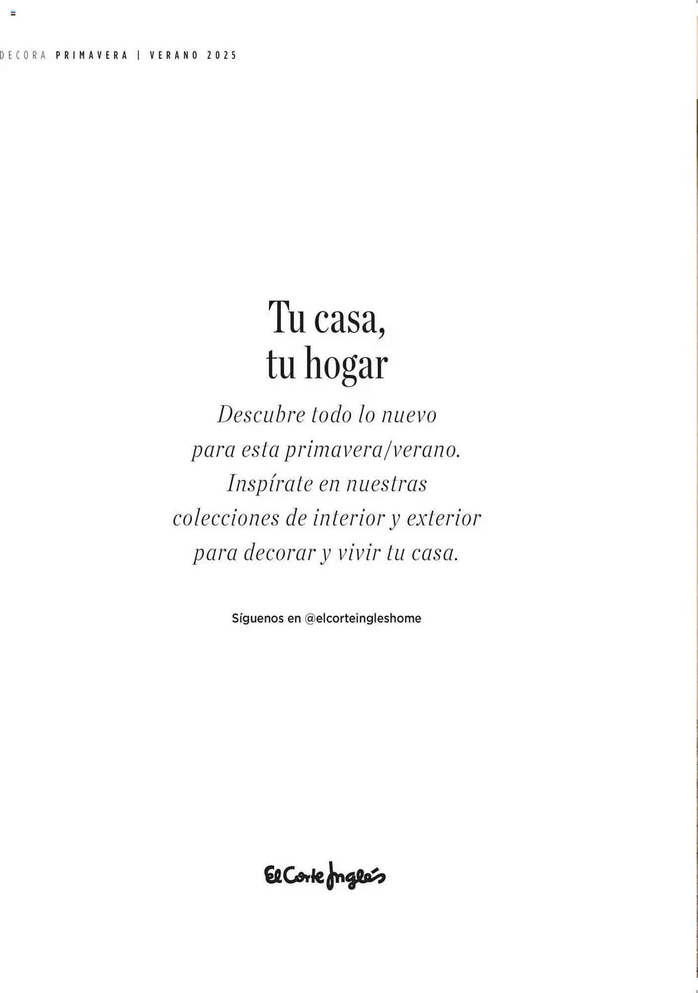 Catálogo de Folleto El Corte Inglés 22 de abril al 31 de diciembre 2025 - Página 2