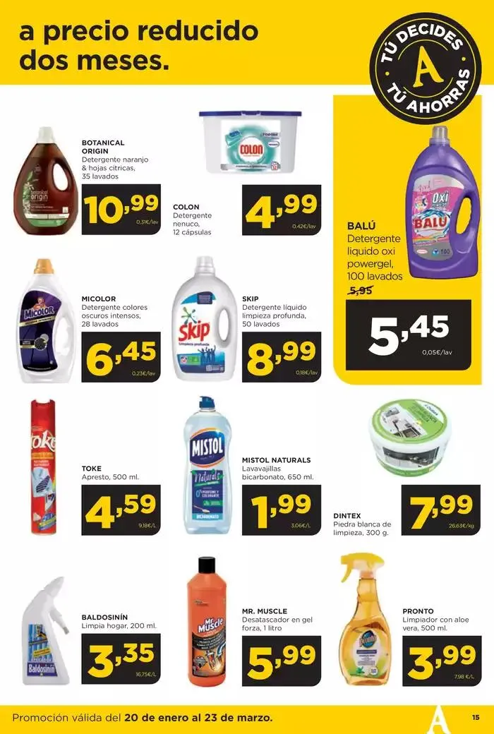 Catálogo de Tu decides tu ahorras 20 de enero al 23 de marzo 20 de enero al 23 de marzo 2025 - Página 15