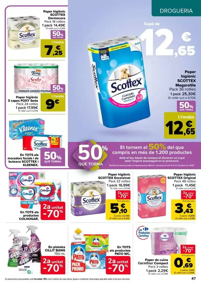 Catálogo de 50% QUE VUELVE 28 de enero al 12 de febrero 2025 - Página 47