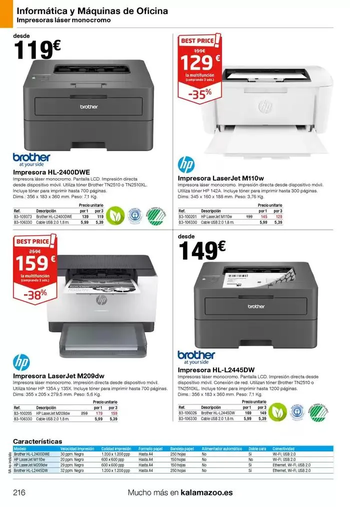 Catálogo de Staples Kalamazoo Catálogo General 9 de enero al 30 de septiembre 2025 - Página 216