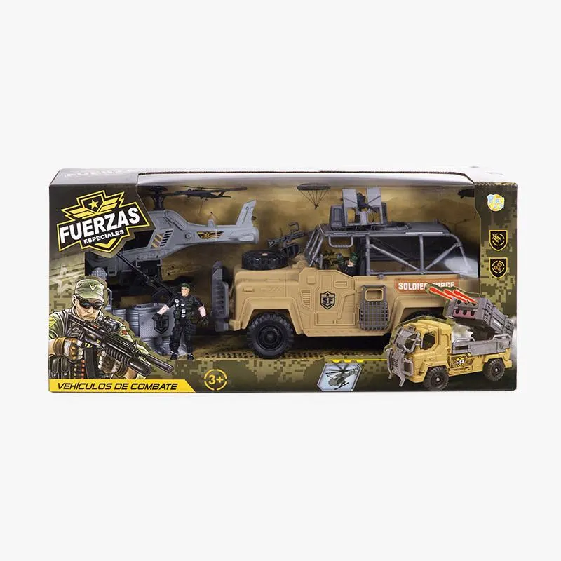 SET CAMIÓN MILITAR 2 MODELOS SURTIDOS MOD 1