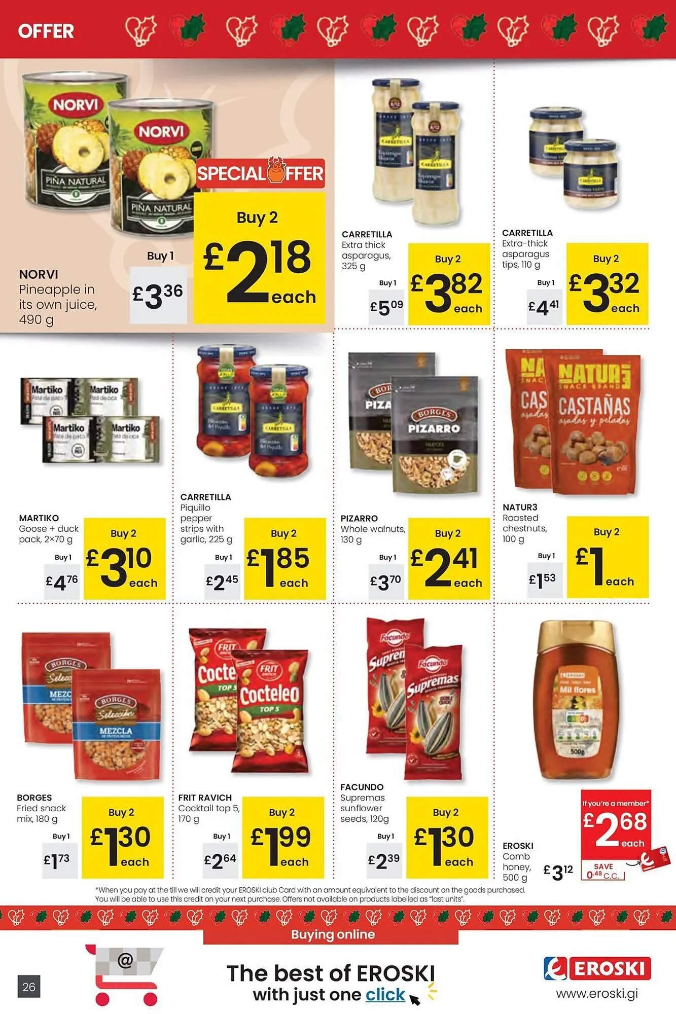 Catálogo de Folleto Eroski 18 de diciembre al 31 de diciembre 2025 - Página 26