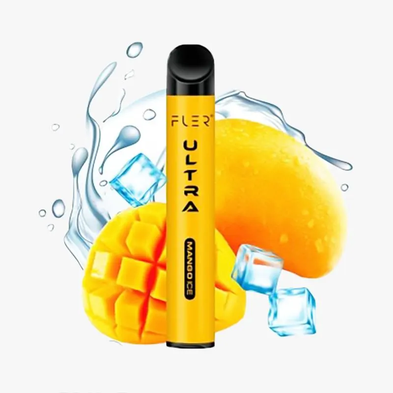 VAPEADOR FLER ULTRA 2% NICOTINA SABOR GRANIZADO DE MANGO