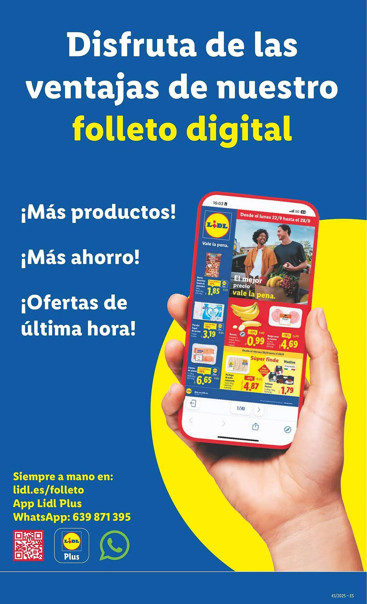 Catálogo de Catálogo Lidl 20 de octubre al 26 de octubre 2025 - Página 43