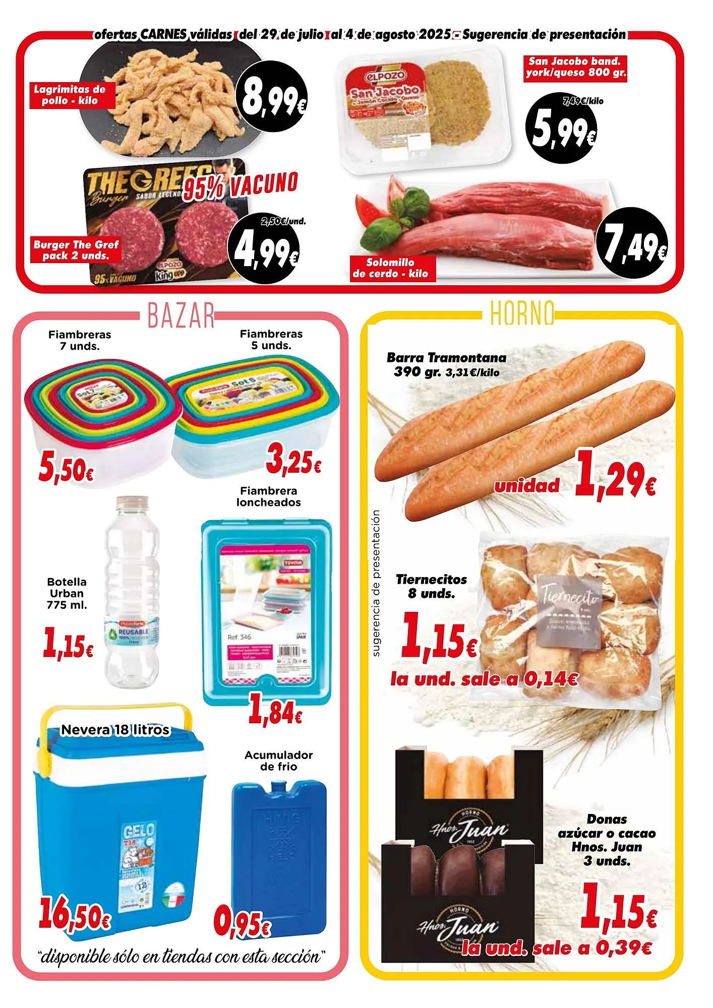Catálogo de Folleto Proxi 28 de julio al 3 de agosto 2025 - Página 4