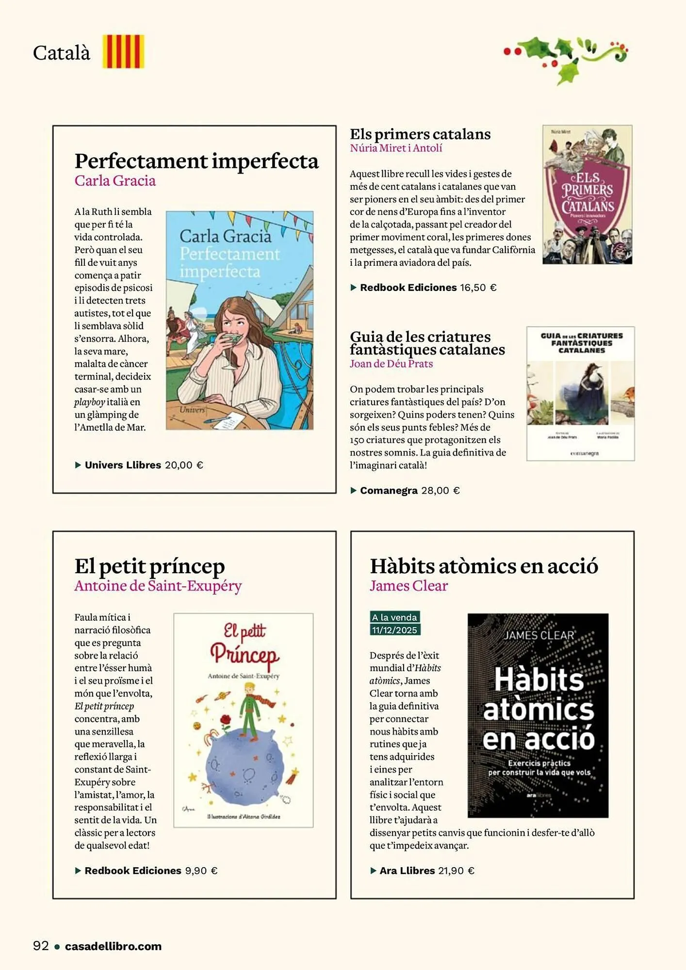 Catálogo de Catálogo Casa del Libro 19 de noviembre al 31 de enero 2026 - Página 92