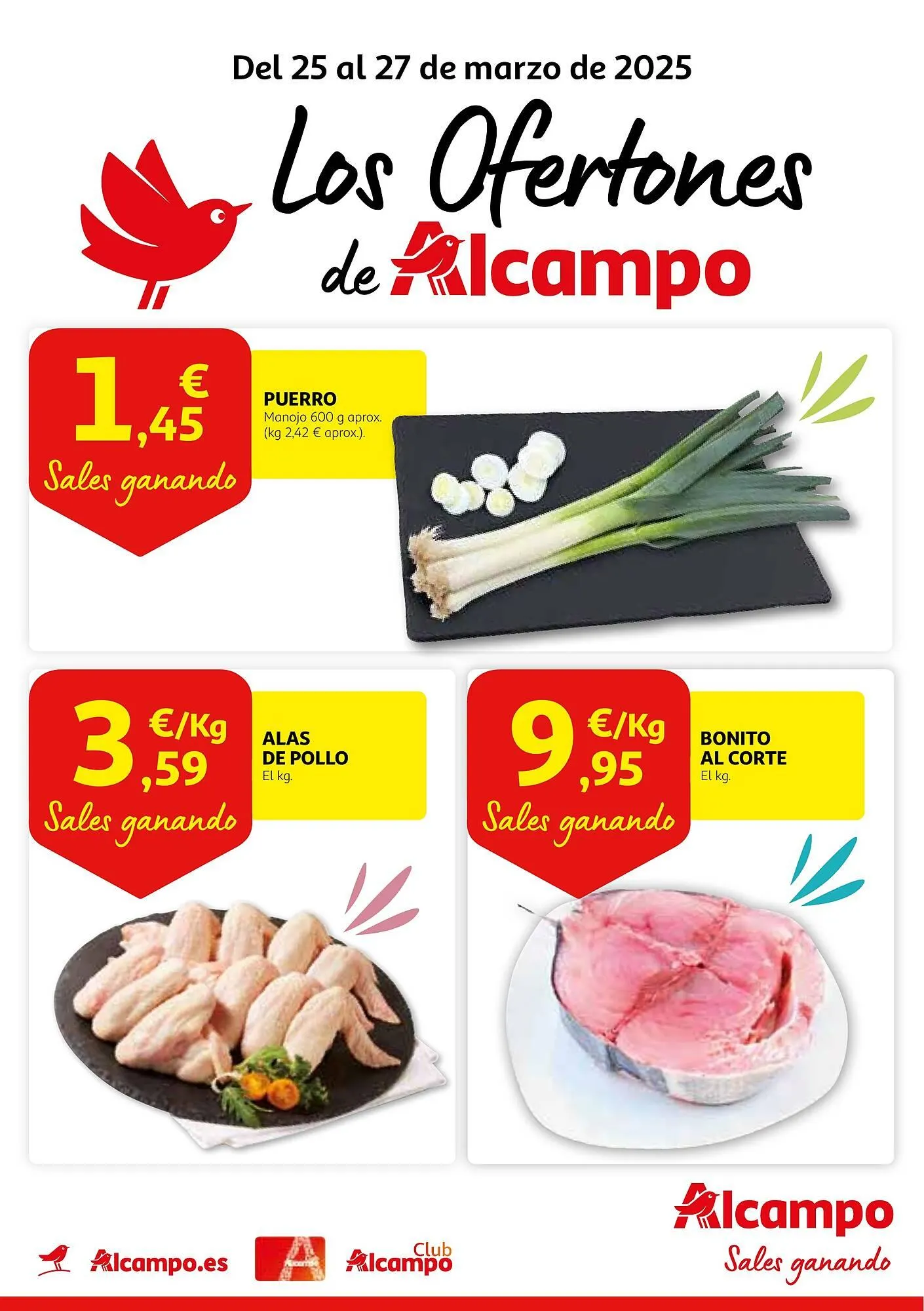 Catálogo de Folleto Alcampo 25 de marzo al 27 de marzo 2025 - Página 1