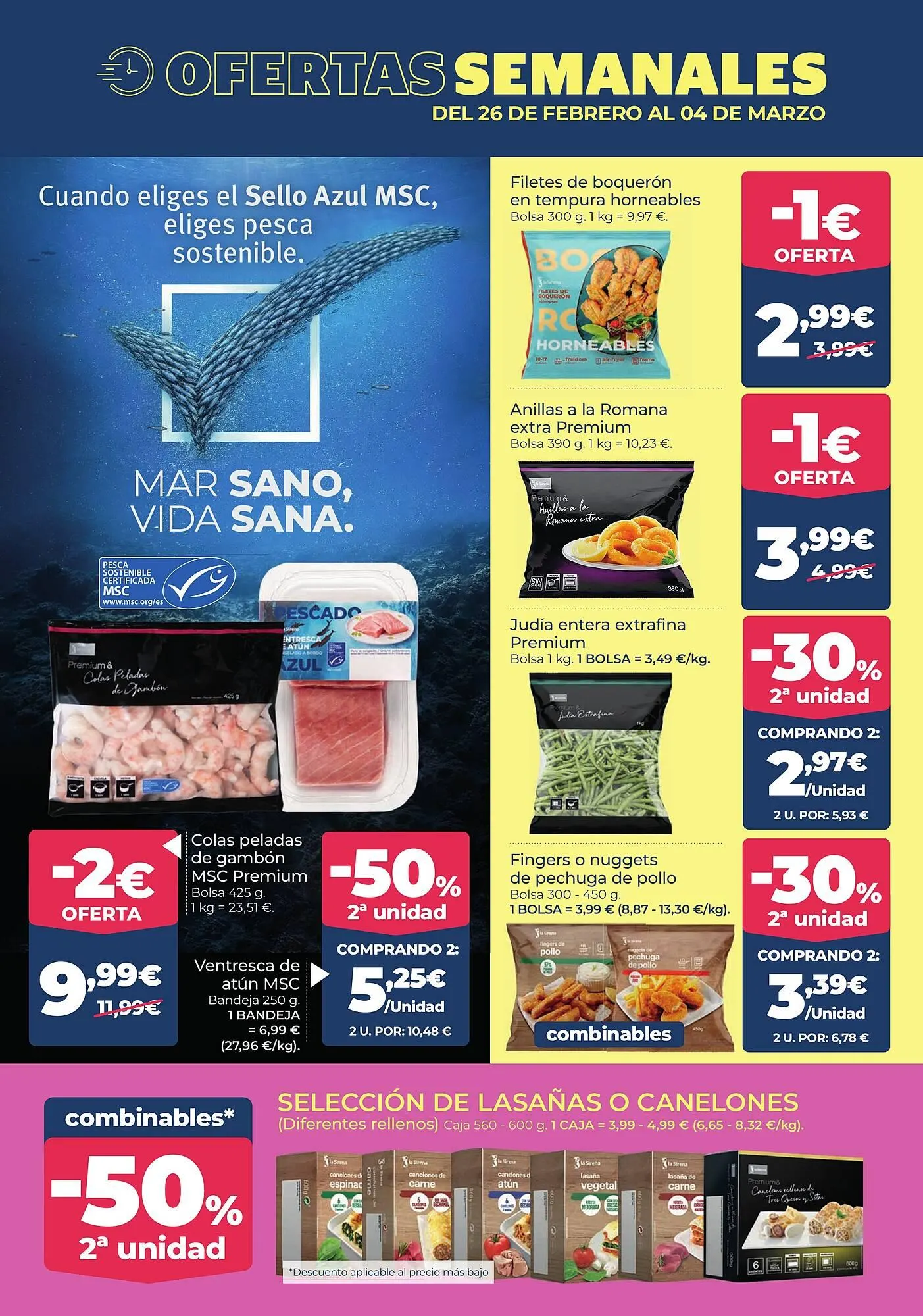 Catálogo de Catálogo La Sirena 26 de febrero al 11 de marzo 2026 - Página 2