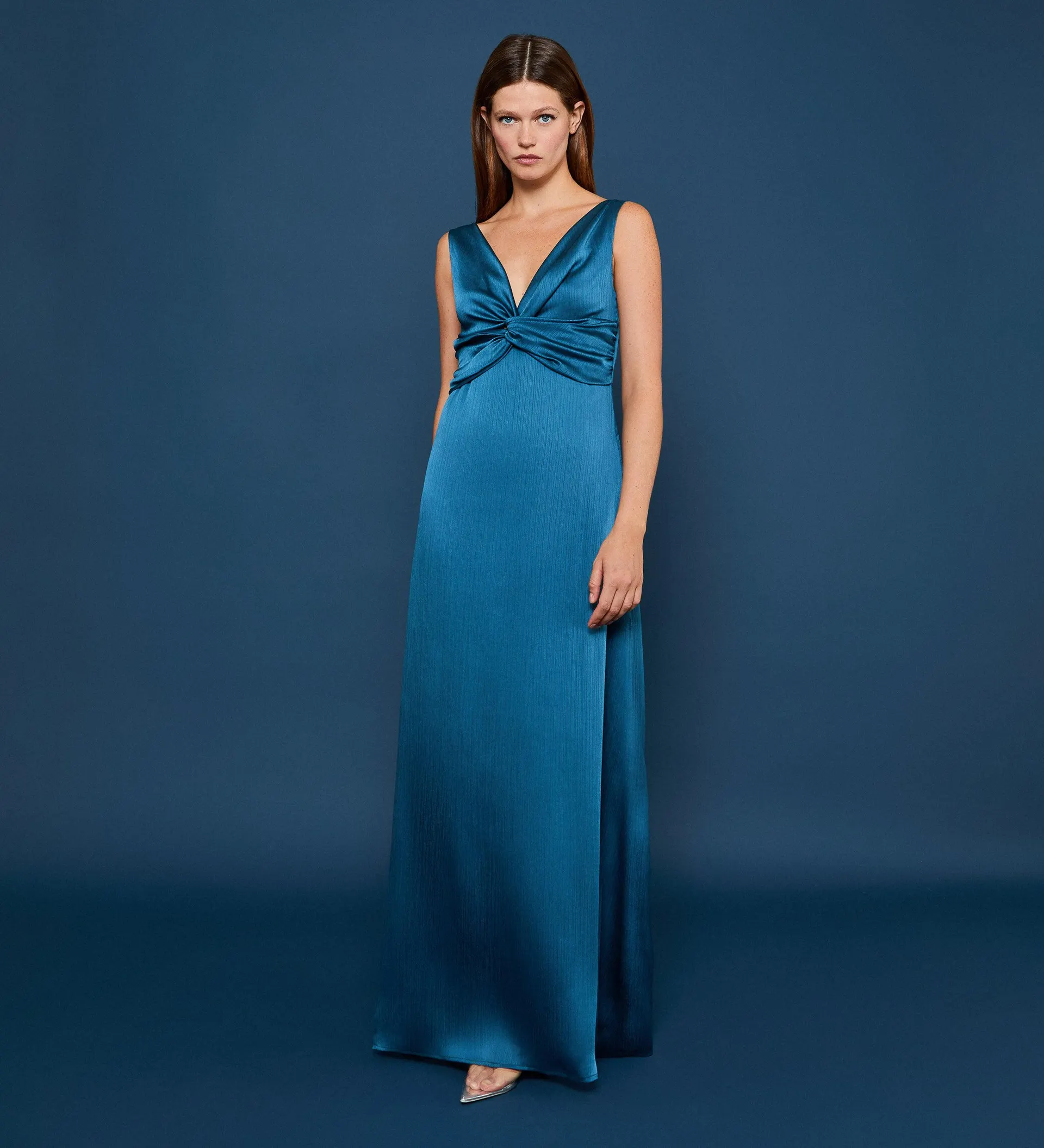 Vestido largo fluido