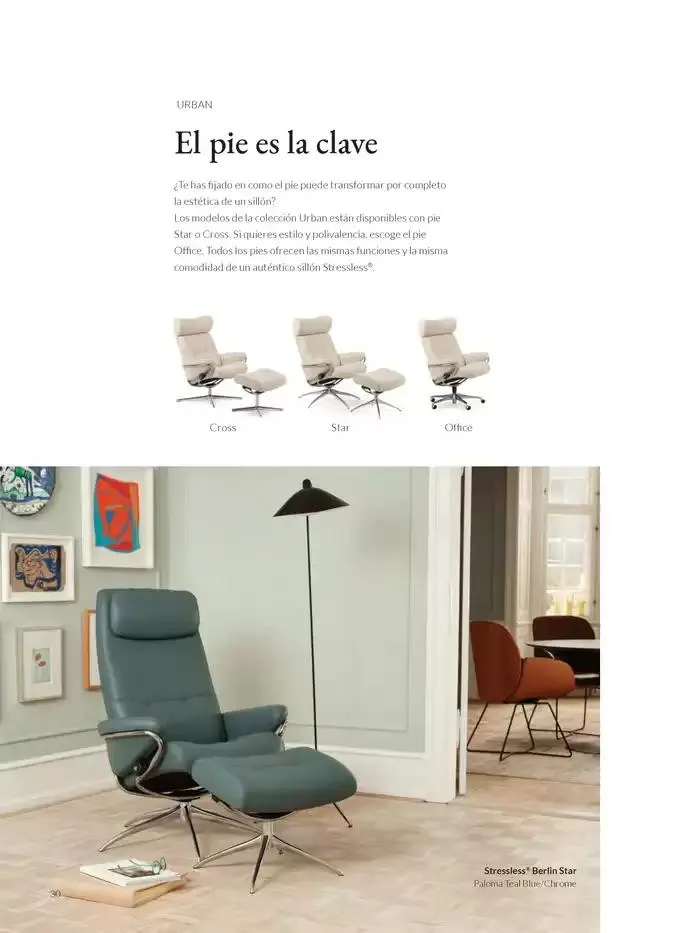 Catálogo de Catálogo Stressless 7 de marzo al 31 de agosto 2025 - Página 30