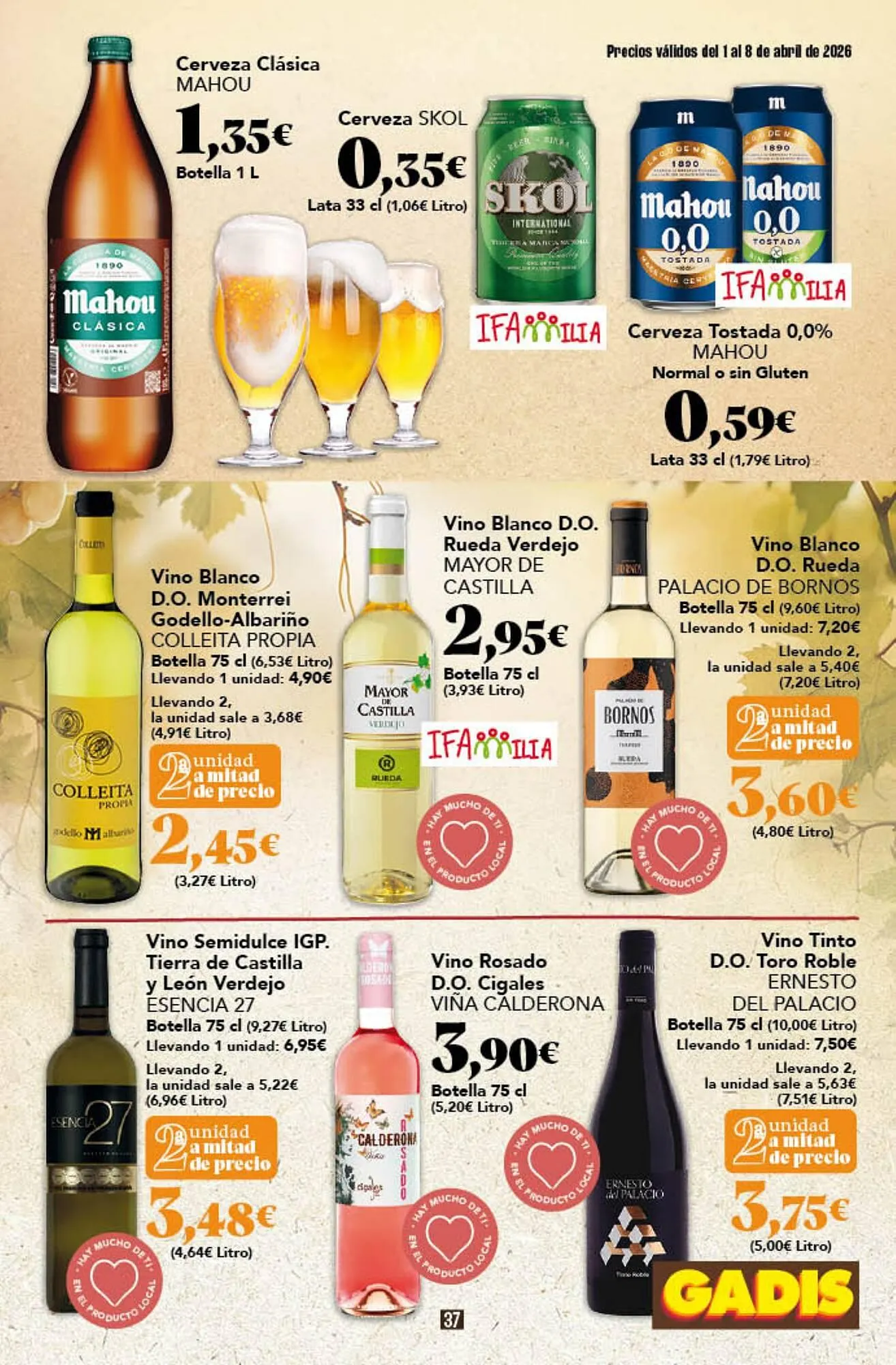 Catálogo de Folleto Gadis 1 de abril al 8 de abril 2026 - Página 37