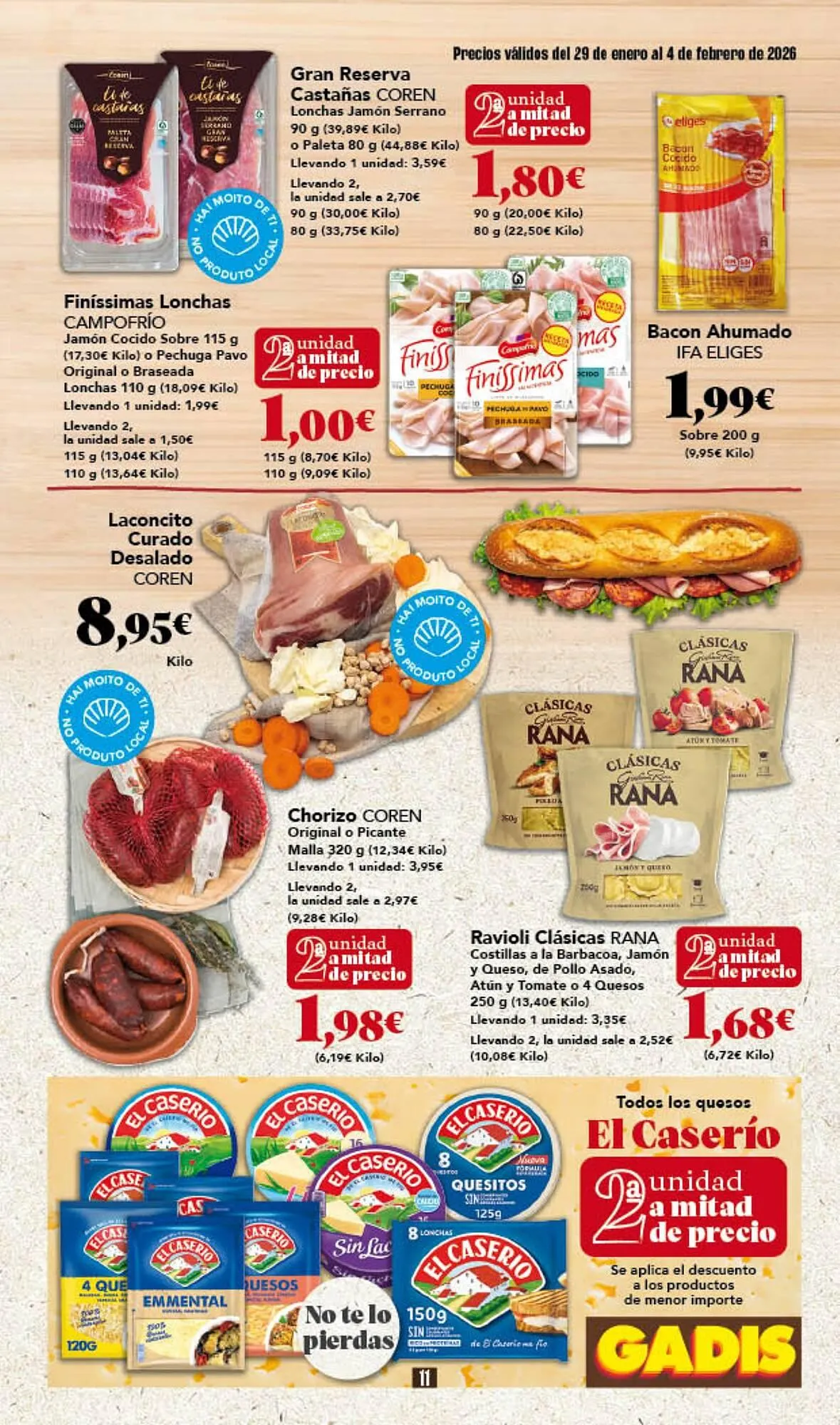 Catálogo de Folleto Gadis 29 de enero al 4 de febrero 2026 - Página 11