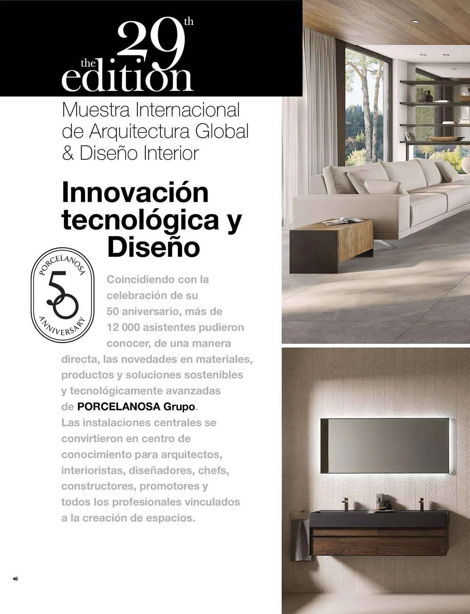 Catálogo de Folleto Porcelanosa 12 de octubre al 12 de diciembre 2023 - Página 46
