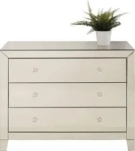 Cómoda Luxury Champagne 3 caj.