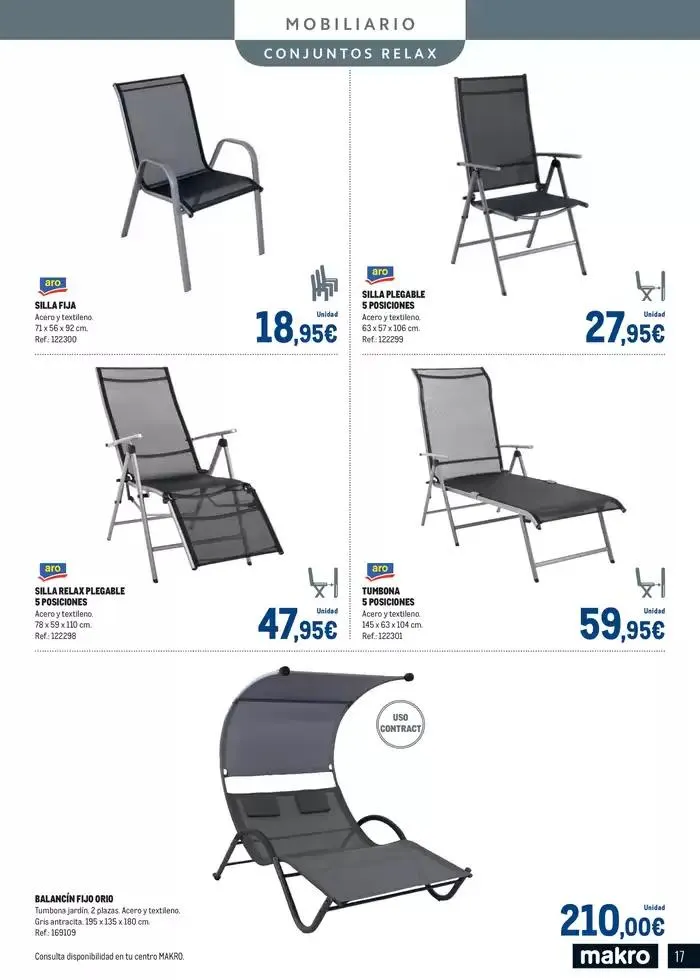 Catálogo de Especial Terrazas Canarias 13 de marzo al 1 de junio 2025 - Página 17