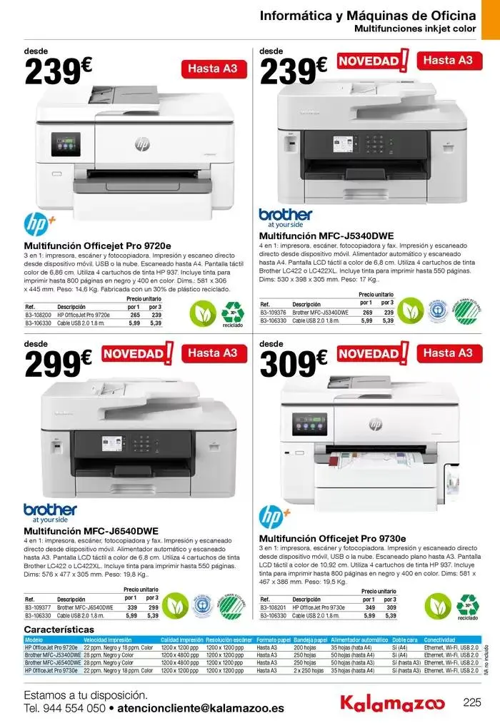 Catálogo de Staples Kalamazoo Catálogo General 9 de enero al 30 de septiembre 2025 - Página 225