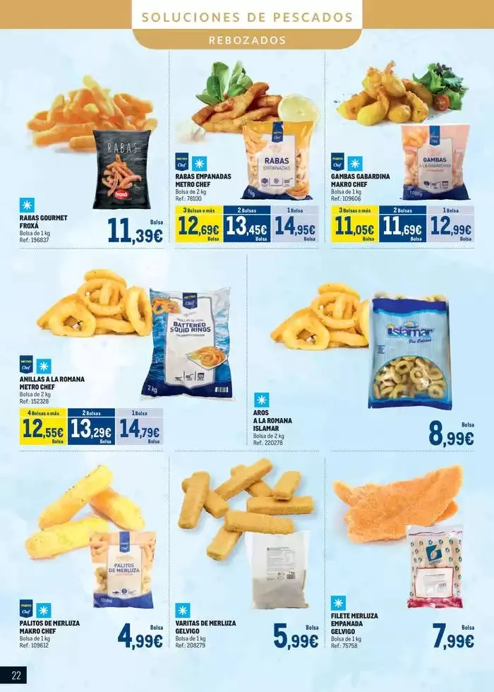 Catálogo de Especial Pescados Sur 4 de marzo al 6 de abril 2025 - Página 22