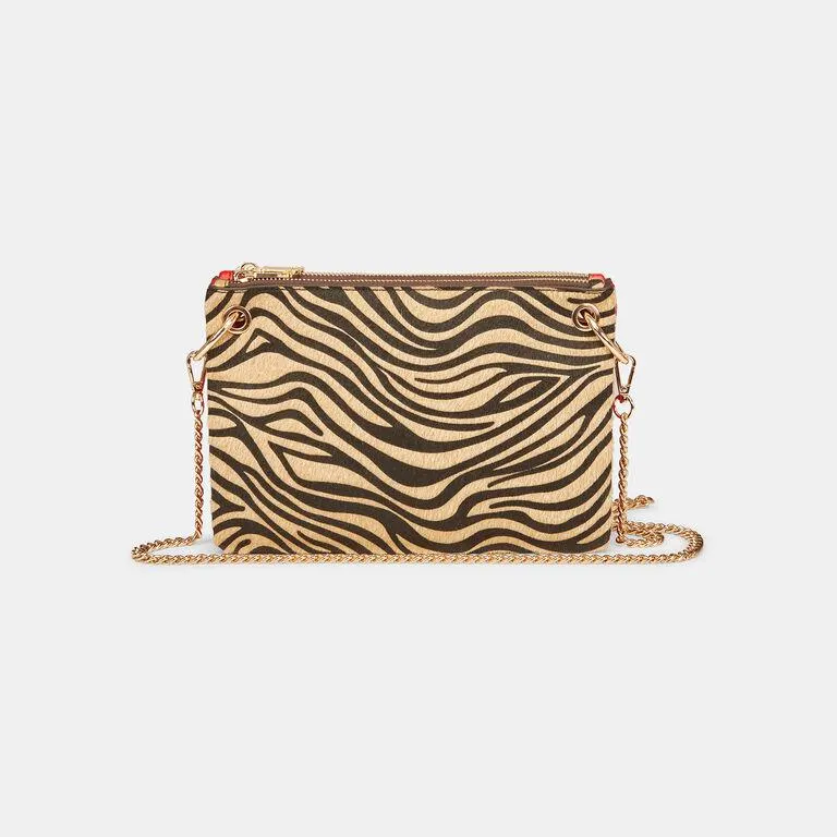 Bolso bandolera de mujer con estampado animal print