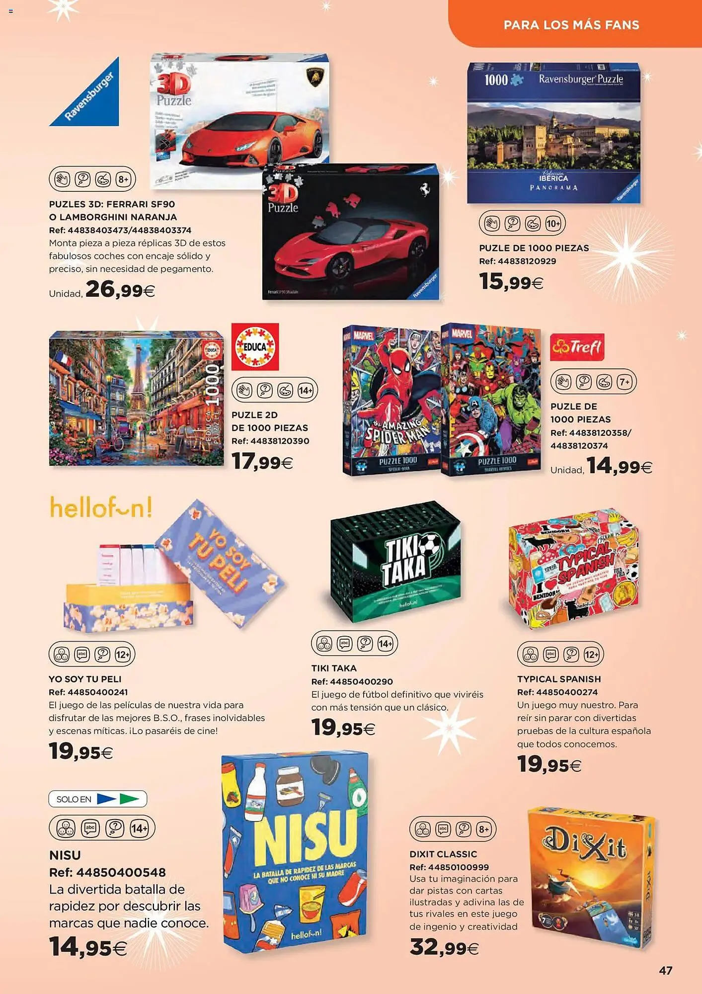 Catálogo de Catálogo Hipercor 31 de octubre al 31 de diciembre 2025 - Página 47
