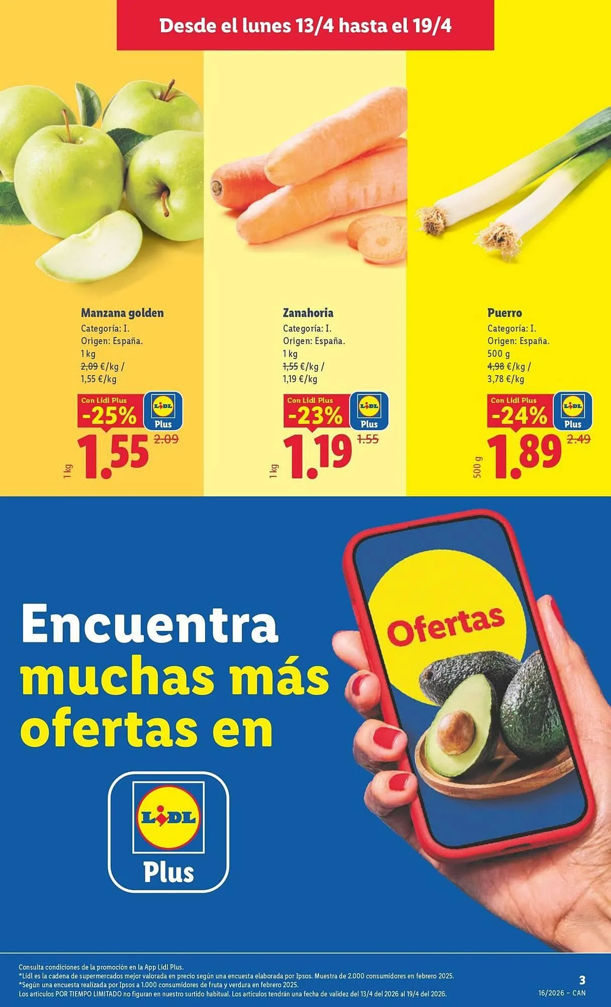 Catálogo de Catálogo Lidl 13 de abril al 19 de abril 2026 - Página 3