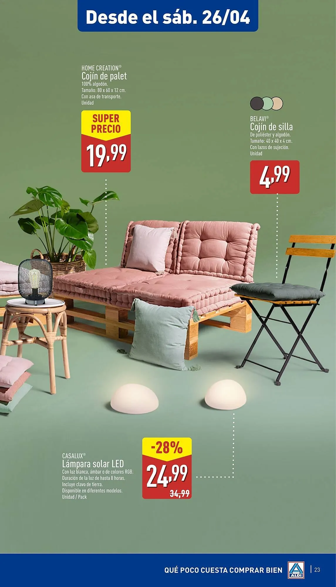 Catálogo de Folleto ALDI 21 de abril al 27 de abril 2025 - Página 23