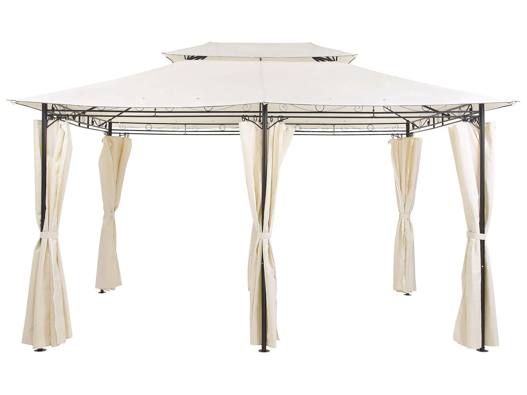 Cenador COLOS Metal 400 cm 300 cm Beige