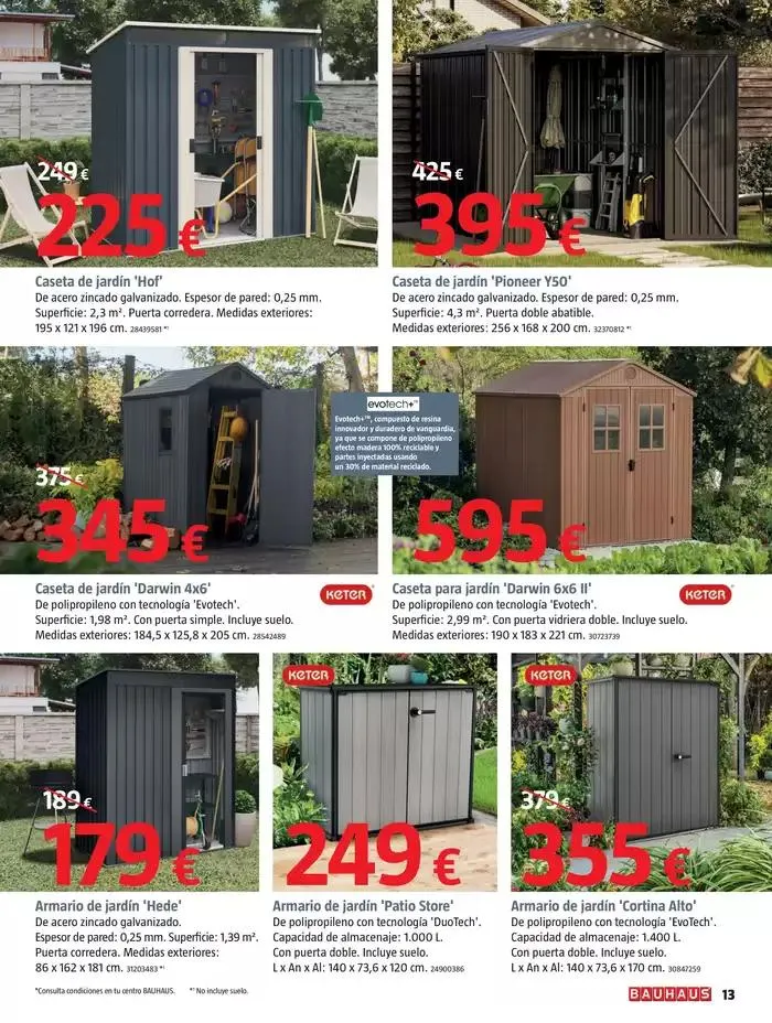 Catálogo de Bricolaje, reformas, decoración y jardín 3 de abril al 7 de mayo 2025 - Página 13