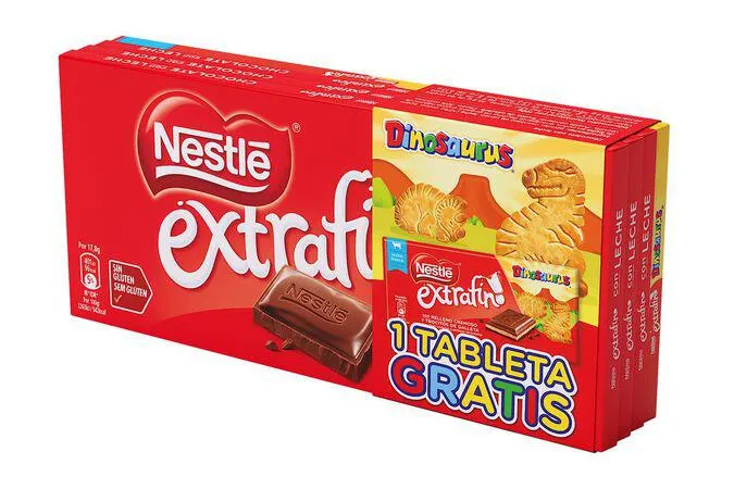 Chocolate con leche sin gluten nestle 125g pack-3