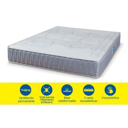 Colchón viscoelástico de doble cara, mod. Medina