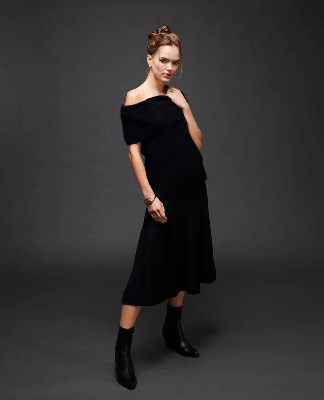 Chaleco de alpaca mezclada