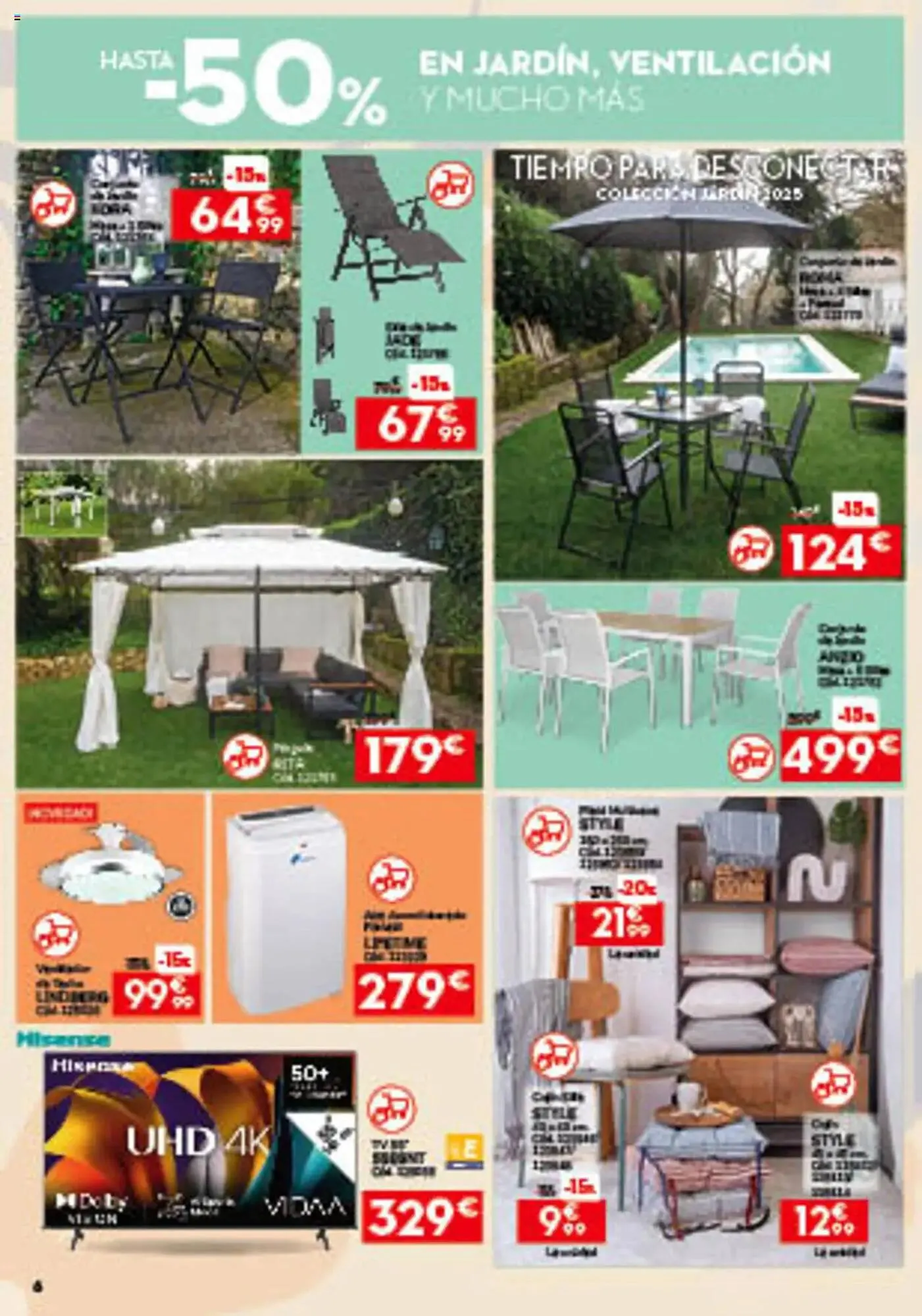 Catálogo de Folleto Conforama 27 de marzo al 30 de abril 2025 - Página 6