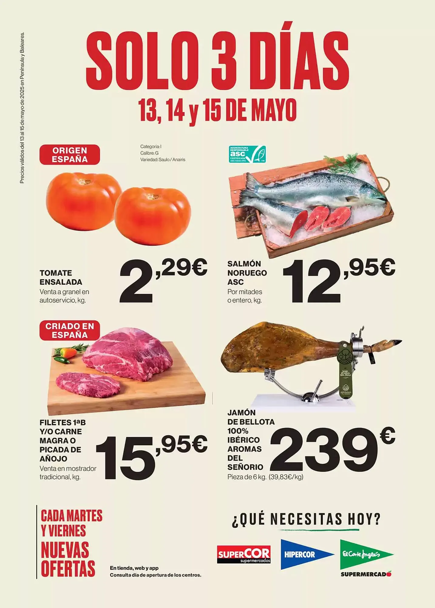 Catálogo de Folleto El Corte Inglés 13 de mayo al 15 de mayo 2025 - Página 1