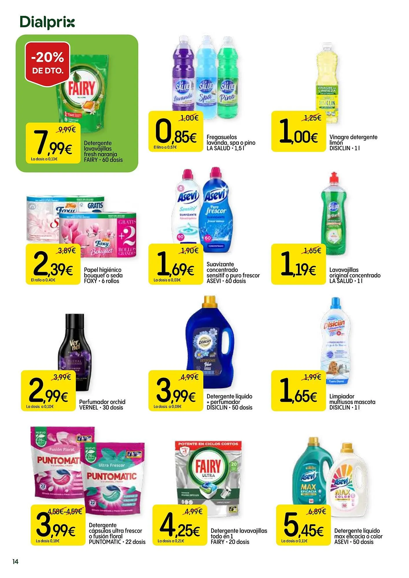Catálogo de Folleto Dialprix 12 de marzo al 25 de marzo 2026 - Página 14