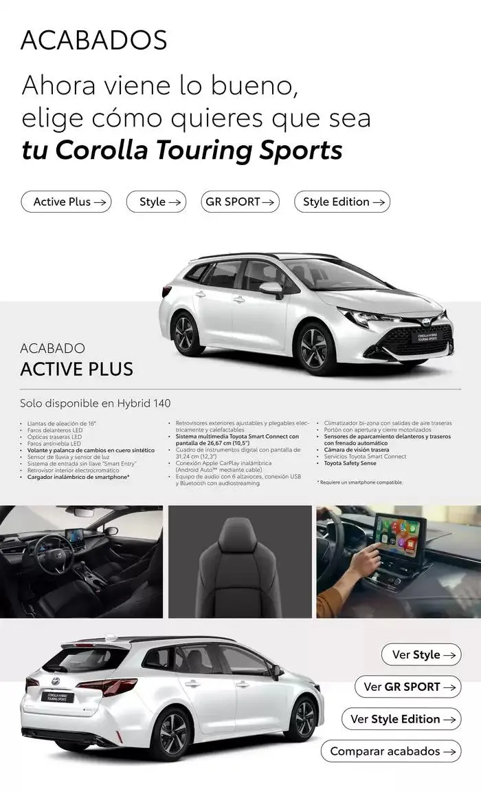 Catálogo de Catálogo del Corolla Touring Sports 25 de febrero al 25 de febrero 2026 - Página 8