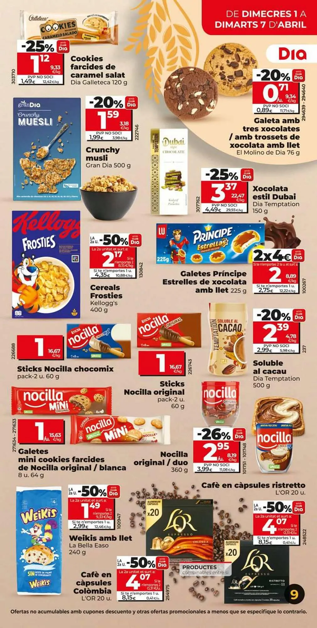 Catálogo de Folleto Dia 1 de abril al 7 de abril 2026 - Página 9