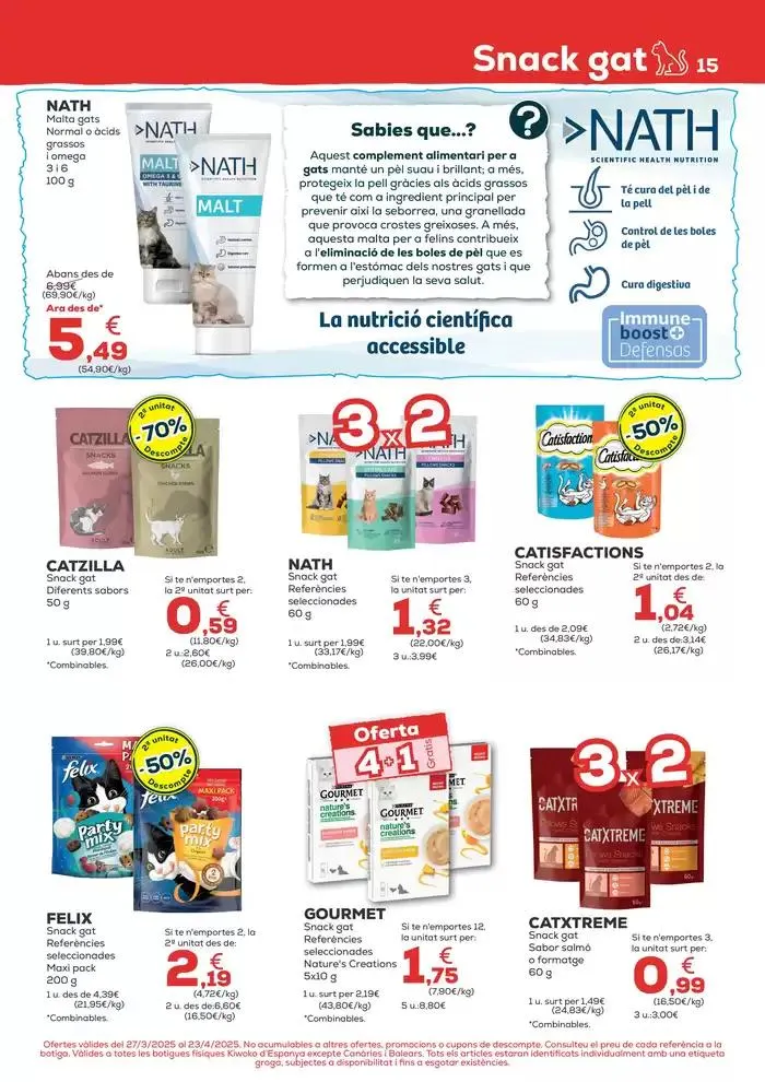 Catálogo de Descobreix un univers infinit per a tots els animals 27 de marzo al 23 de abril 2025 - Página 15