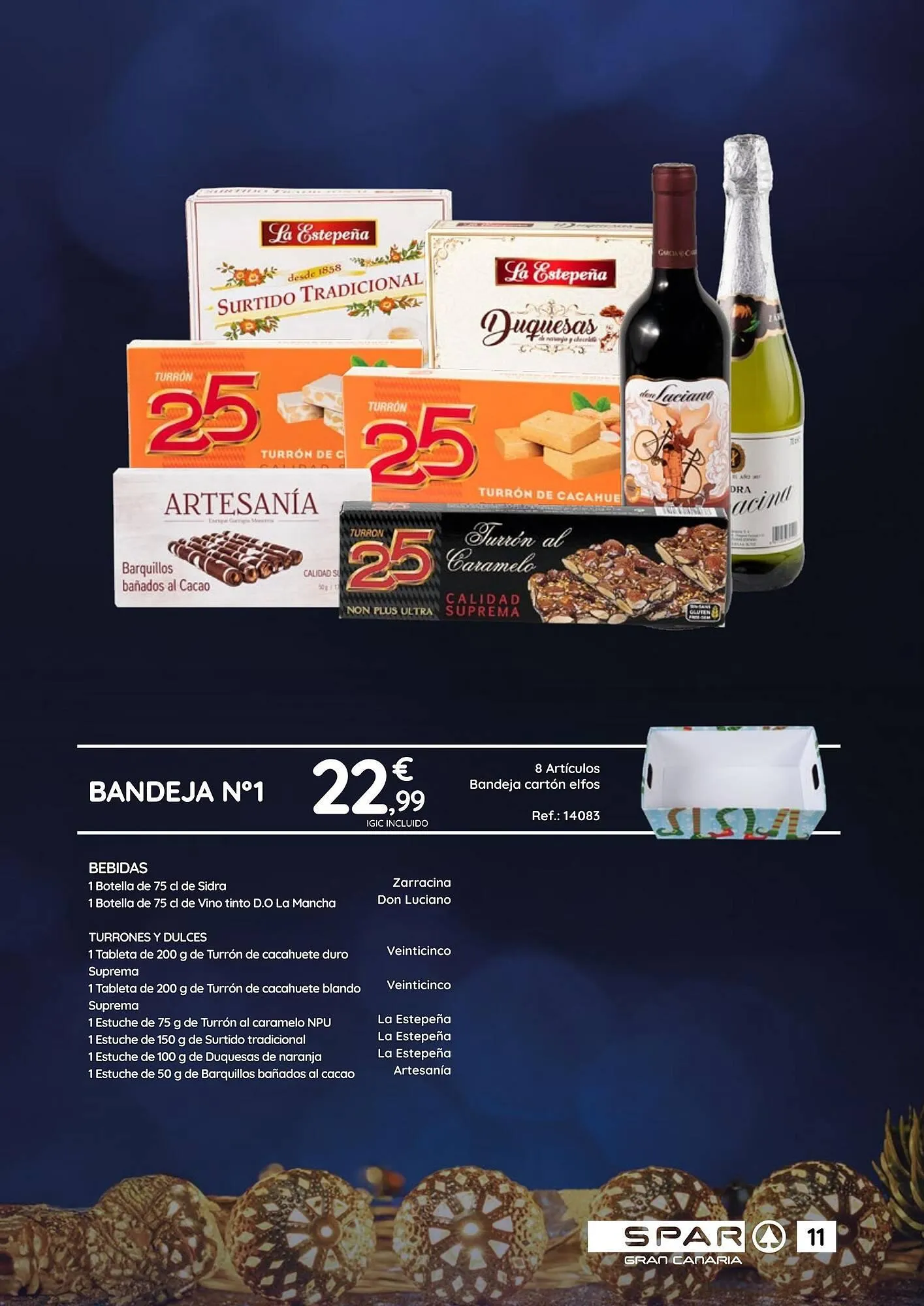 Catálogo de Folleto SPAR Gran Canaria 31 de octubre al 24 de diciembre 2024 - Página 11