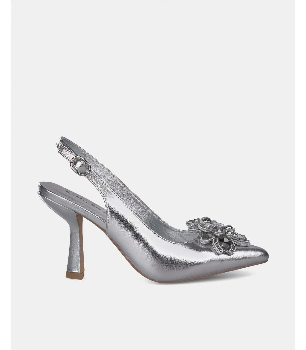 Zapatos salón Mujer Piel con adorno